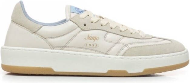 Sanjo Lage Sneakers FTC 86 Suede White