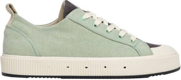 Sanjo Lage Sneakers K230 Washed Aqua Green Black