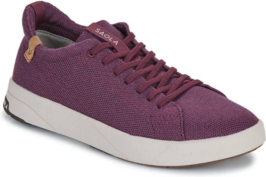 Saola Women's Cannon Knit 2.0 Wool Sneakers purper