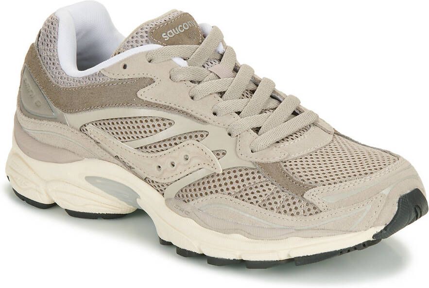 Saucony ProGrid Omni 9 grey Grijs Mesh Lage sneakers Unisex