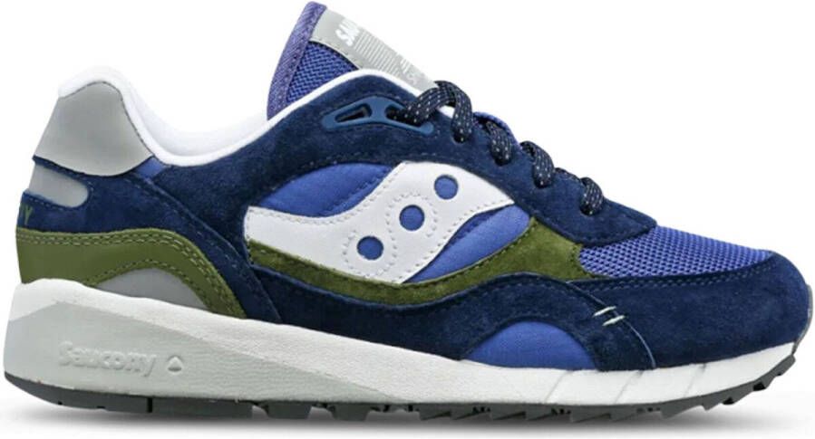 Saucony Sneakers Shadow 6000 S70674-4 Navy White - Schoenen.nl