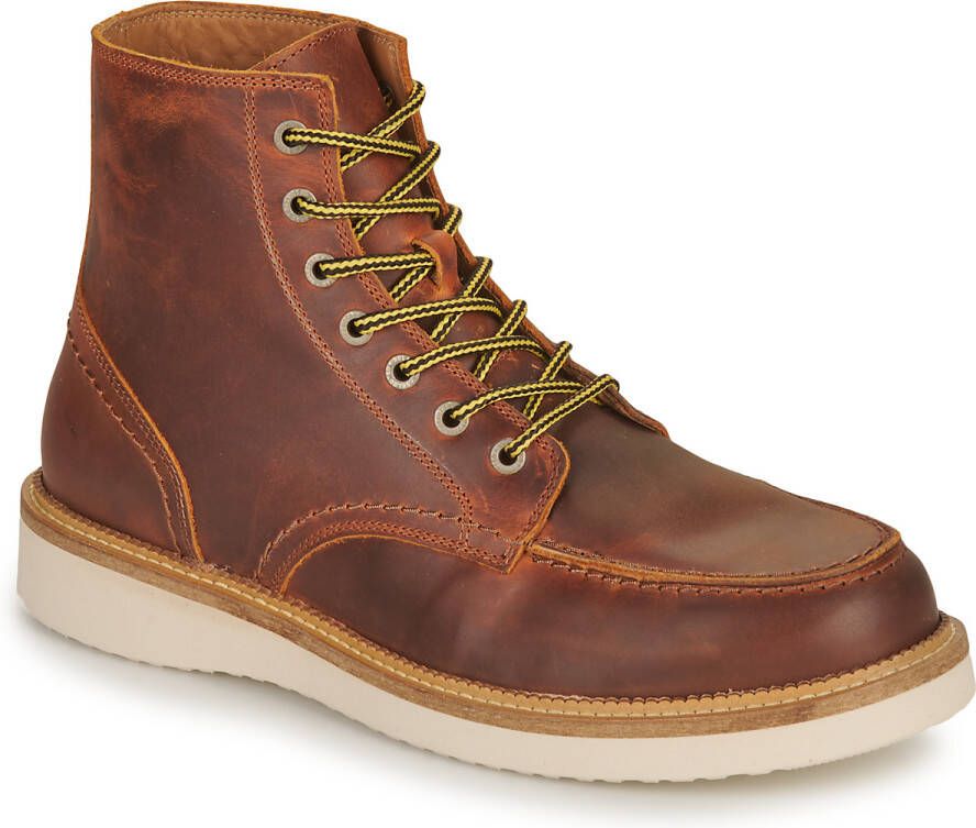 Selected Laarzen SLHTEO NEW LEATHER MOC-TOE BOOT