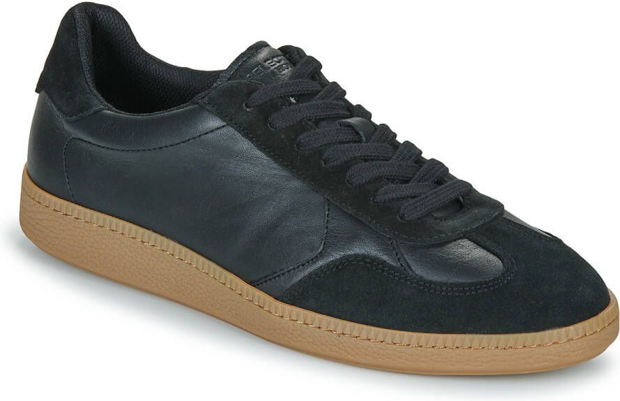 Selected Homme Leren sneakers met labeldetail model 'FINLEY'