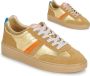 Serafini Gouden Court Sneakers Yellow Dames - Thumbnail 2