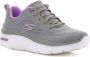 Skechers Fitness Schoenen Hyper Burst GoWalk Sneakers 124578-GYPR - Thumbnail 5