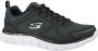 Skechers Zwart Wit Heren Track Schoenen Black Heren - Thumbnail 2