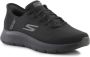 Skechers Slip-Ins: GO WALK Flex New World 216505-BBK Mannen Zwart Sneakers - Thumbnail 1