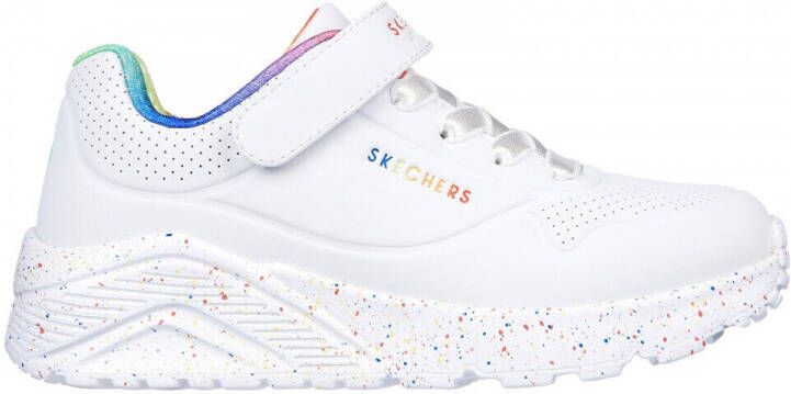 Skechers Hardloopschoenen Uno lite-rainbow specks