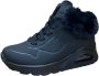 Skechers Uno Fall Air gevoerde sneakers zwart Meisjes Imitatieleer 33 - Thumbnail 3