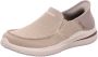 Skechers Slip-Ins Delson 3.0 Cabrino Vegan instapper Beige Heren - Thumbnail 7