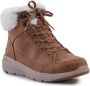 Skechers Glacial Ultra Cozyly Veterboot Vrouwen Bruin Cognac - Thumbnail 58