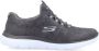 Skechers Summits Itz Bazik dames sneakers Grijs Extra comfort Memory Foam - Thumbnail 4