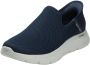 Skechers Slip-Ins: Go Walk Flex No Hands 216491-NVY Mannen Marineblauw Sneakers - Thumbnail 2