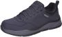 Skechers Waterdichte Relaxed Fit Benago Heren Sneaker Blauw Heren - Thumbnail 4