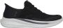 Skechers Stijlvolle Heren Casual Sneakers Black Heren - Thumbnail 3