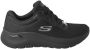 Skechers Lage Sneakers Black Dames - Thumbnail 2