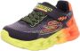 Skechers S Lights Vortex 2.0 Quantroid sneakers Zwart - Thumbnail 6