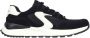 Skechers Fury Lace Low 183265-BKW Mannen Zwart Sneakers - Thumbnail 2