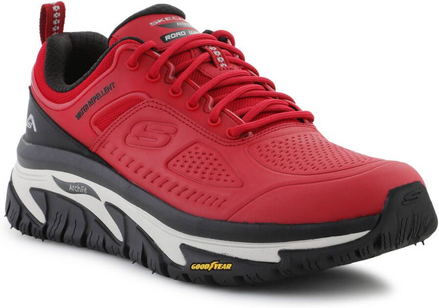 Skechers Lage Sneakers Arch Fit Road Walker Recon 37333-RDBK Red Black