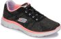 Skechers Flex Appeal 4.0 Sneakers Gray Dames - Thumbnail 2