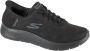 Skechers Slip-Ins: GO Walk Flex Smooth Motion 216326-BBK Mannen Zwart Sneakers - Thumbnail 3