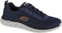 Skechers Track Mou Sneakers Blauw Heren - Thumbnail 2