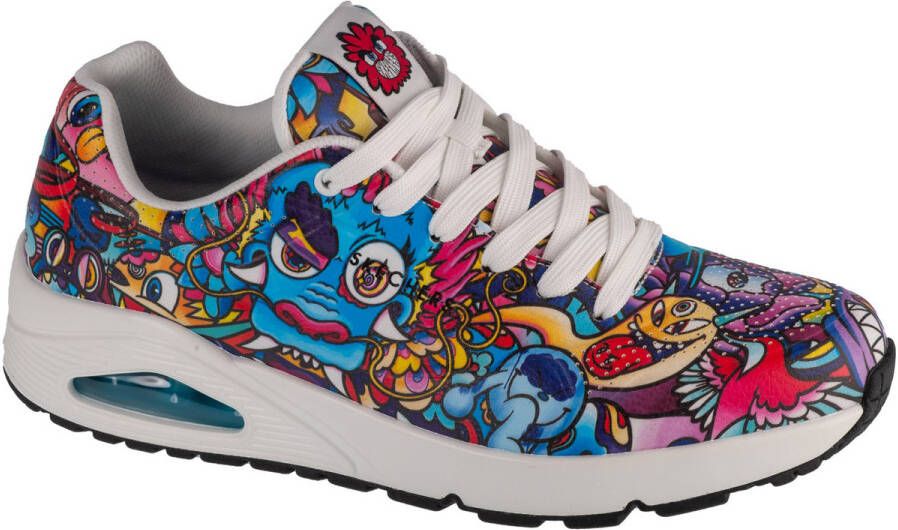 Skechers Lage Sneakers Uno Color Doodle