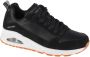 Skechers Uno Solid Ait Dames Sneakers 155132-BLK - Thumbnail 1