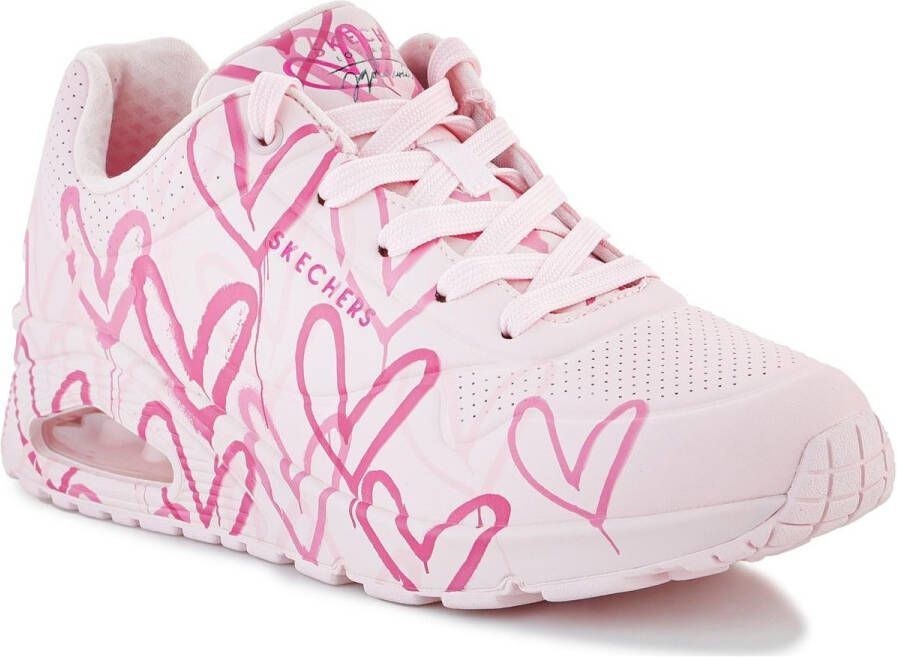 Skechers Lage Sneakers Uno Spread The Love 155507-LTPK