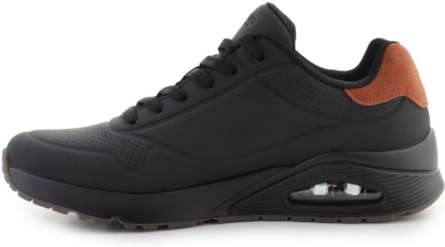 Skechers Lage Sneakers Uno Suited On Air 183004-BBK Black