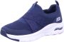 Skechers Arch Fit Modern Rhythm Dames Instappers Donkerblauw - Thumbnail 6