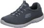 Skechers Summits 52811-CHAR Mannen Grijs Sneakers - Thumbnail 2