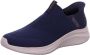 Skechers Ultra Flex 3.0 Smooth Step 232450 NVY Mannen Marineblauw Sneakers Sportschoenen - Thumbnail 4