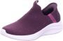 Skechers Ultra Flex 3.0-Shiny Night Slip-ins 149594-WINE Vrouwen Kastanjebruin Sneakers - Thumbnail 3