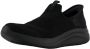 Skechers Jongens Sneakers Slip-ins: Ultra Flex 3.0 Smooth Step Zwart Jongens Schoenen - Thumbnail 4