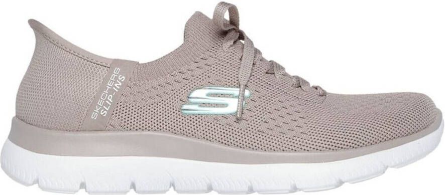 Skechers Slip-Ins: Summits New Daily Vrouwen Beige Sneakers