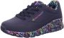 Skechers Sneakers met sleehak UNO-LOVING LOVE vrijetijdsschoen lage schoen veterschoen met coole graffiti-print - Thumbnail 26