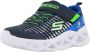 Skechers Twisty Brights jongens sneaker Blauw multi - Thumbnail 2