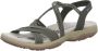 Skechers Sandalen REGGAE SLIM TURN IT UP met elastische riempjes - Thumbnail 6