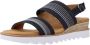 Skechers Sleehaksandaaltjes DESERT KISS HI-TEA TIME zomerschoen sandaal wig hak met memory foam - Thumbnail 4