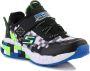 Skechers Mega-Craft Jongens Sneakers Black Blue Lime - Thumbnail 1