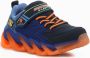 Skechers S Lights Mega Surge Sneakers Navy Orange - Thumbnail 2