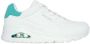 Skechers Sneakers White Dames - Thumbnail 3