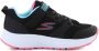 Skechers Go Run Consistent Vibrant Dash 302409L-BLK voor meisje Zwart Sneakers Sportschoenen - Thumbnail 2