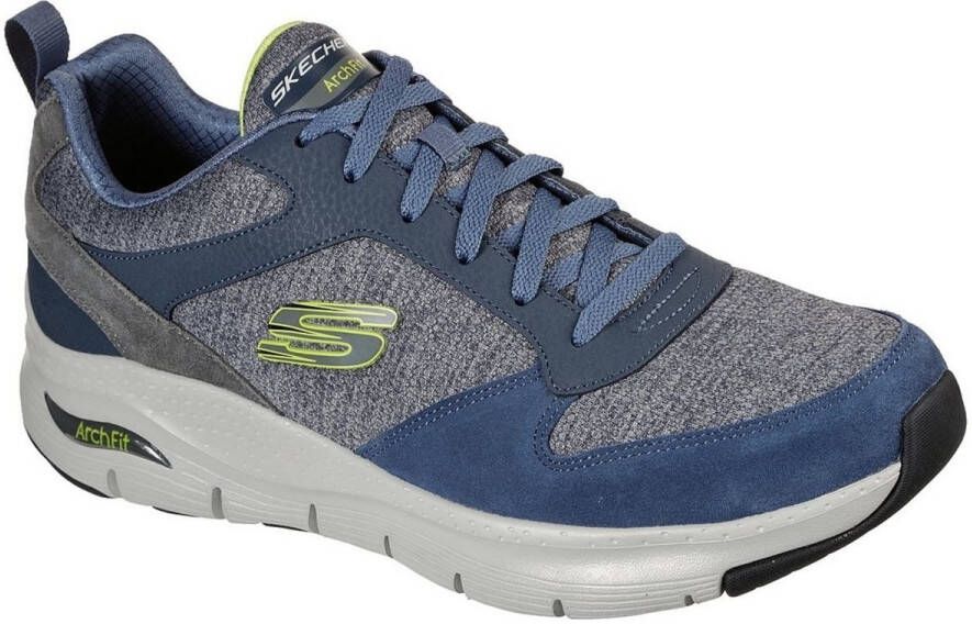 Skechers Arch Fit Heren Sneakers Navy