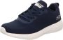 Skechers Stijlvolle Squad Sneakers voor Mannen Blue Heren - Thumbnail 4