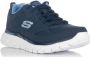 Skechers Burns Agoura Blauw Hardloopschoenen voor heren - Thumbnail 2