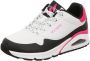 Skechers Uno Stand on Air wit zwart sneakers dames (155593 WNPK) - Thumbnail 3