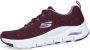 Skechers Arch Fit Glee for all zwart wit sneakers dames (149713 BKW) - Thumbnail 3