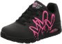 Skechers Sneakers UNO DRIPPING IN LOVE met hart-graffiti-print vrijetijdsschoen lage schoen veterschoen - Thumbnail 11